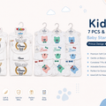 12-7 PCS Baby Clothing Starter Set – Soft Cotton Prince Design Newborn Gift Set