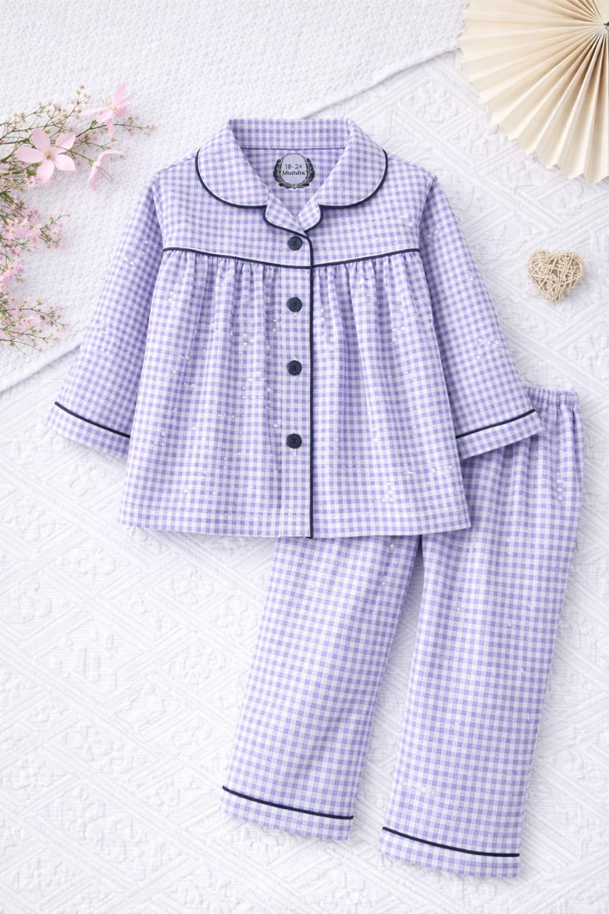 Children’s Night Suit Set – Comfortable Home Wear (Size 1 to 7 years)